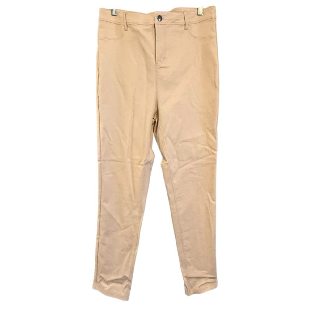Fashion Nova Sammie High Rise Pants in Beige nwt